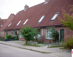 Rijtjeshuizen aan de Patio