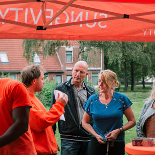 Bewoners worden bijgepraat door Sungevity