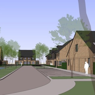 Art impressie van project de Stolptuin