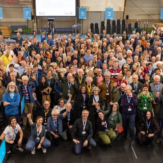 Groepsfoto van deelnemers Burgerberaad