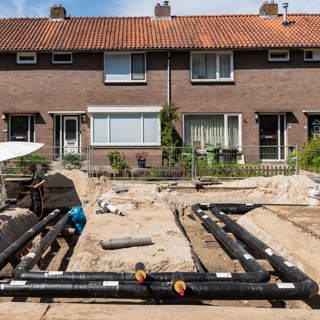 Aanleg stadsverwarming Rivierenbuurt 
