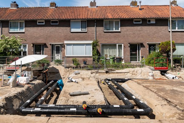 Aanleg stadsverwarming Rivierenbuurt 